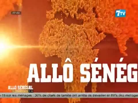 Replay Allô Senegal - La matinale infos en fr du jeudi 24 sept. 2020