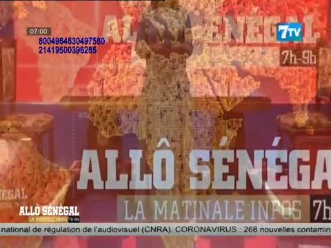 Allô Senegal - La matinale infos du lundi 25 janv. 2021