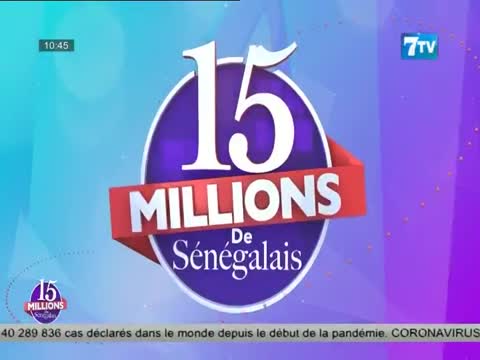 Replay 15 Millions de Sénégalais du lundi 19 Octobre 2020