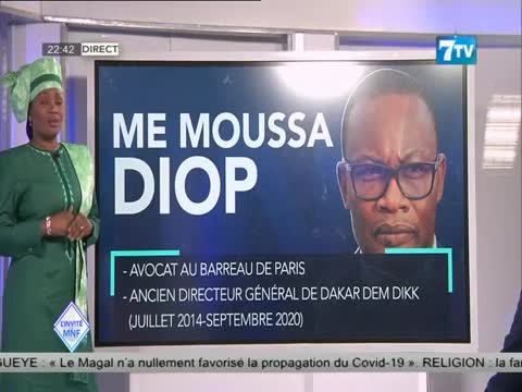 Replay  #L'INVITÉ DE MNF: MAIMOUNA NDOUR FAYE REÇOIT ME MOUSSA DIOP (EX DG DDD)
