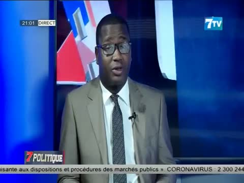 Replay 7 Politique du lundi 14 déc. 2020 avec Dr Cheikh DIENG (Chargé des élections du PDS)