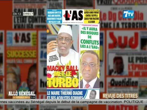 Allo Sénégal: votre page revue de presse du Jeudi 17 Mars 2022