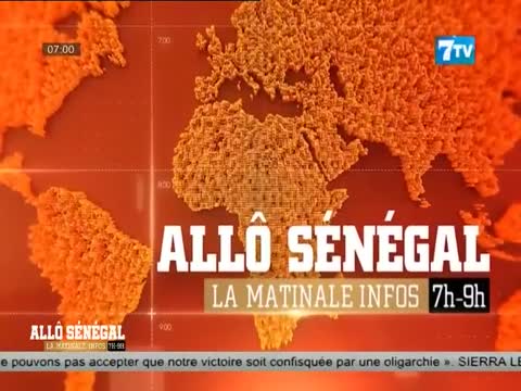 Allô Senegal - La matinale infos du mercredi 24 mars 2021