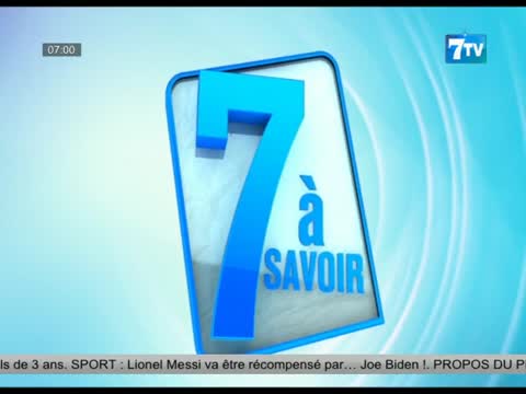 Allô Senegal - La matinale infos du mardi 07 janv. 2025