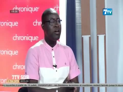 Replay L'INVITÉ DE 7TV SOIR AVEC MBALLO DIA THIAM