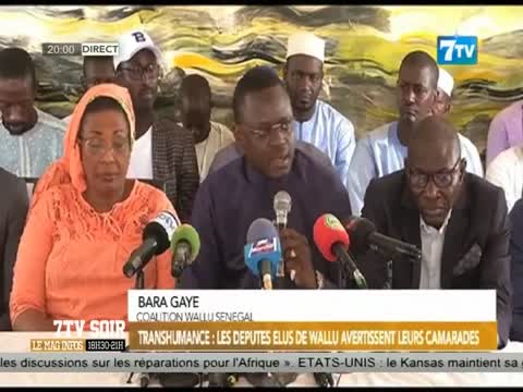 POINT DE PRESSE DES LEADERS LA COALITION YEWWI ASKAN WI